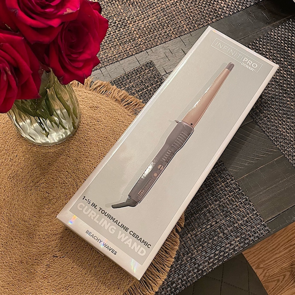 InfinitiPro by Conair Tourmaline Ceramic 1" to 1/2" Curling Wand - Picture 5 of 12